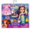 Princesas Disney - Muñeca De 15 Cm De Ariel "mar Y Tierra" Con Diferentes Accesorios