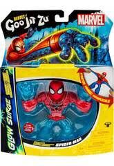 Goo Jit Zu Figura Marvel Glow Surge Spider-man