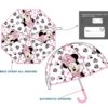 Paraguas Transparente Minnie