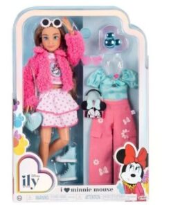 Disney Ily - Muñeca Fashion De 25 Cm Inspirada En Minnie (2 Vestimentas Completas)