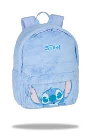 Mochila Grande Stitch Blue Fluffy