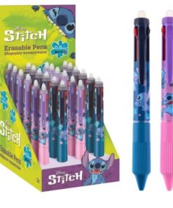 Boligrafo Borrable Multicolor 4 En 1 Stitch Blue