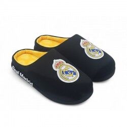 Zapatillas Casa Adulto Real Madrid Negra