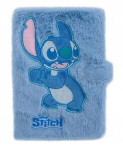 Libreta A5 Stitch Fluffy Blue