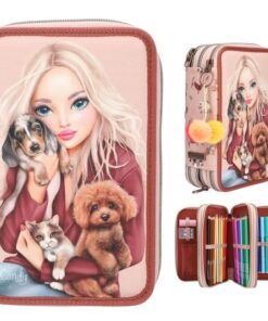 Topmodel Estuche Triple Fur Ever Friends