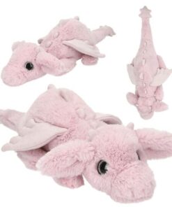 Snukis Dragón De Peluche Rosa