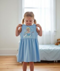 Vestido Single Jersey Frozen Summer