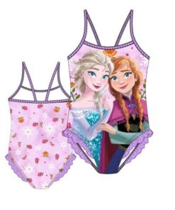 Bañador Frozen Elsa Y Anna Flores