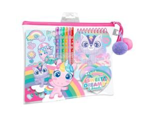 Set De Papeleria En Neceser Sweet Dreams   Friends