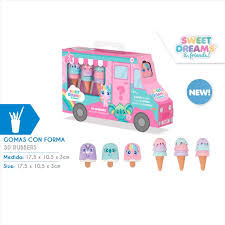 Gomas De Borrar 3d Sweet Dreams  Friends