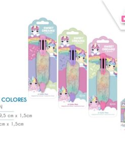 Boligrafo 6 Colores De Peluche En Display  3.sur Sweet Dreams  Friends