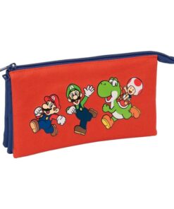 Portatodo Triple Super Mario "mamma Mia"