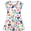 Vestido Bluey Letras