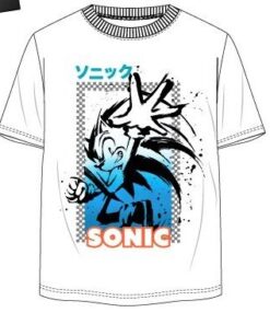 Camiseta Sonic Blanca