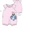 Pelele Bebe Stitch Margaritas