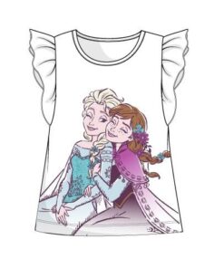 Camiseta Elsa Y Anna Volante Manga