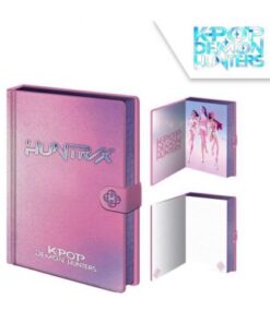 Libreta Pemium Con Cierre A5 K-pop Demon  Hunters
