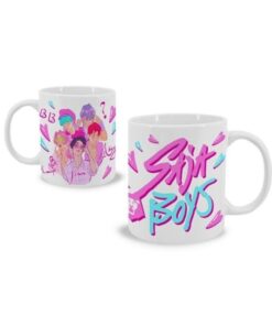 Taza Ceramica 325ml Saja Boys K-pop Demon Hunters