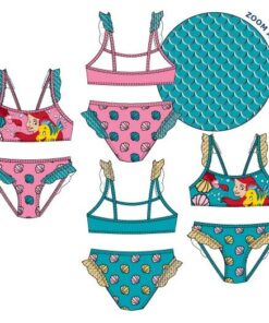 Bikini Ariel Estampado Conchas
