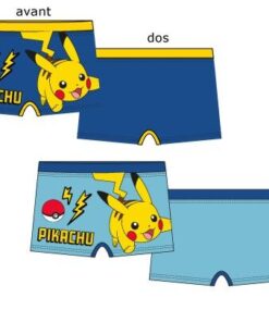Boxer Baño Pokemon Pikachu Rayos