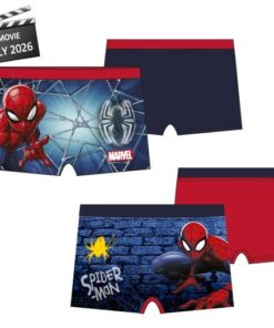 Boxer Baño Spiderman Dibujo Delantero