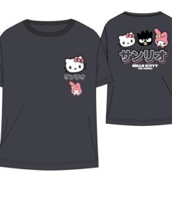 Camiseta Helloo Kitty Y Me Melody Letras Chinas