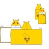 Toalla Micro Con Capucha Pikachu