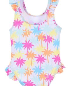 Bañador Bebe Minnie Palmeras De Colores
