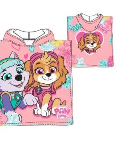 Poncho Micro Patrulla Niña