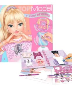 T-shirt Designer Cuaderno Para Colorear Topmodel