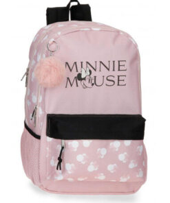 Mochila 44cm 2c. Minnie Heads