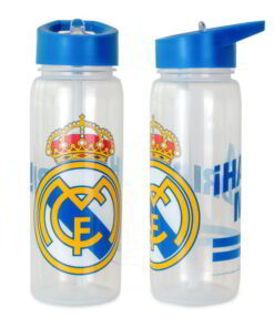 Botella Pp Redonda 600ml Real Madrid