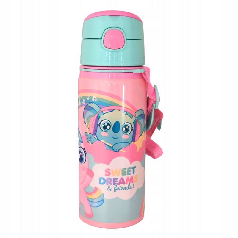 Botella Aluminio Con Asa 600ml Sweet Dreams   Friends