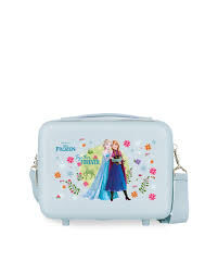 Neceser Abs Adap. Frozen  Forever Azul Claro