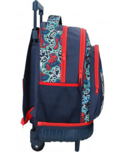 Mochila Compact Desm. 2r. Graffity Of Spiderman
