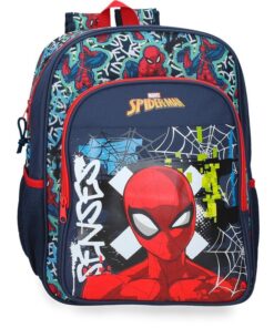 Mochila Adap. 40cm. Graffity Of Spiderman