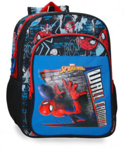Mochila Adap. 40cm. Spiderman Wall Crawler