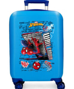 Trolley Abs 55cm. 4r. Spiderman Wall Crawler Azulon