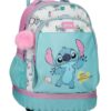 Mochila Compact 2r. Stitch Hearts