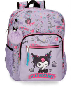 Mochila Adap. 38cm. Kuromi Retropop