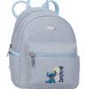 Mochila 23cm. Tiki Stitch  Denim