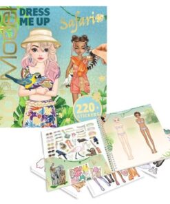 Topmodel Dress Me Up Stickerbook Safari