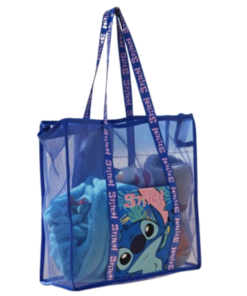 Bolsa De Playa Rejilla Lilo Y Stitch