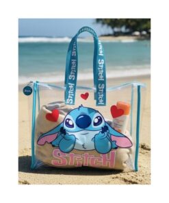 Bolsa Transparente Lilostitch Corazones