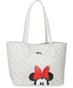 Bolso Tote Bowlogue  Minnie Beige