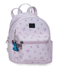 Mochila 23cm. Bloom  Stitch Lila