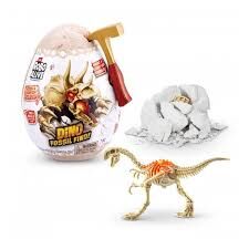 Dino Fossilfind Mini Surpr Egg S1 De Robo Alive