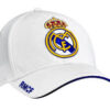 Gorra Real Madrid Junior Blanco Escudo Relieve