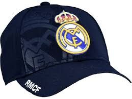 Gorra Real Madrid Junior Azul Marino Escudo Relieve