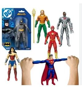 Bizak Figura Estirable Dc Comics 15 Cms - Modelos Surtidos